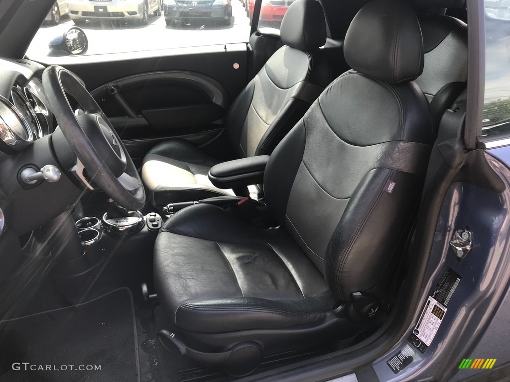 2005 Cooper S Convertible - Hyper Blue Metallic / Space Grey/Panther Black photo #13
