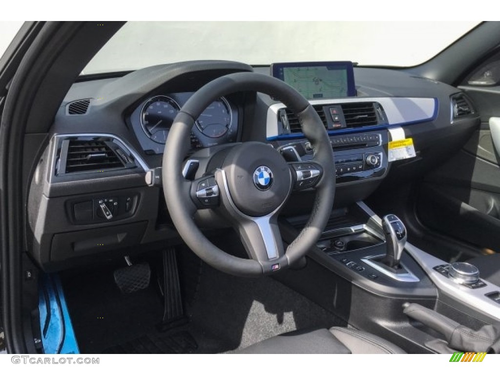 2019 BMW 2 Series M240i Convertible Black Dashboard Photo #129181368