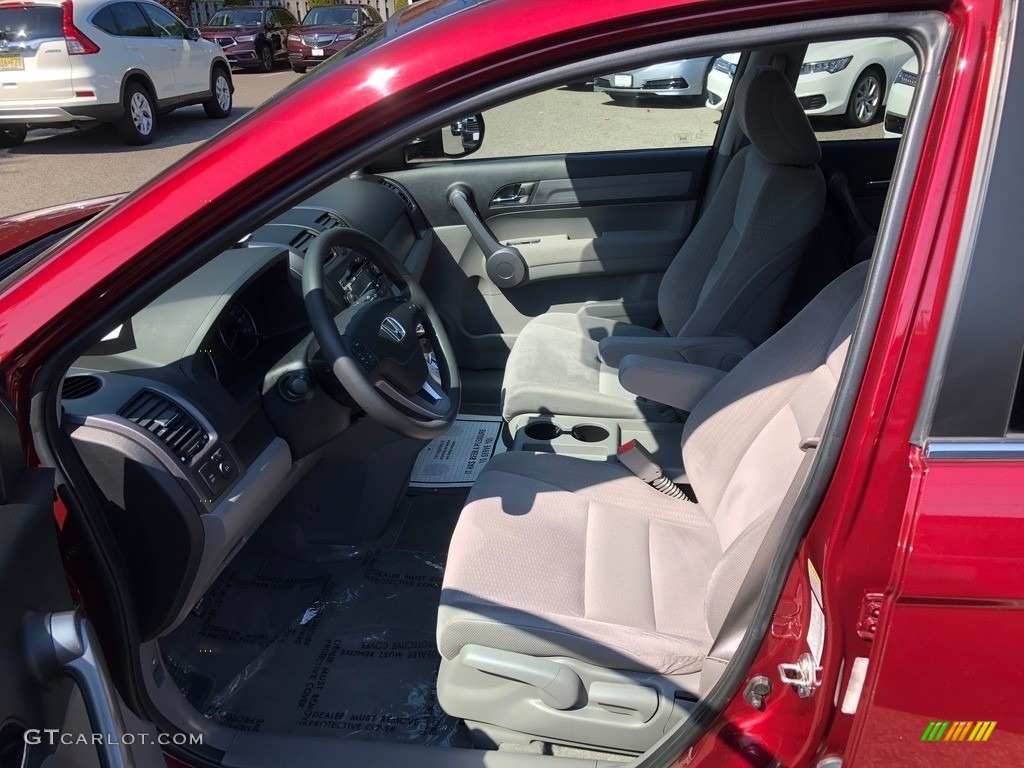 2009 CR-V EX 4WD - Tango Red Pearl / Gray photo #12