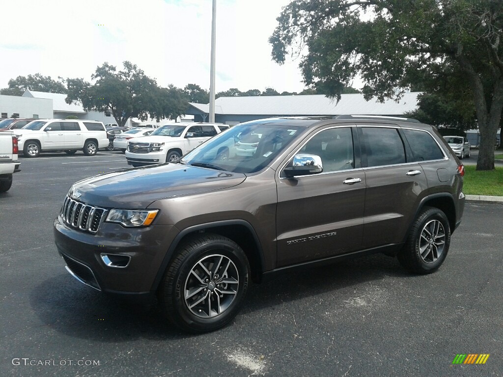 2018 Grand Cherokee Limited - Walnut Brown Metallic / Black/Light Frost Beige photo #1