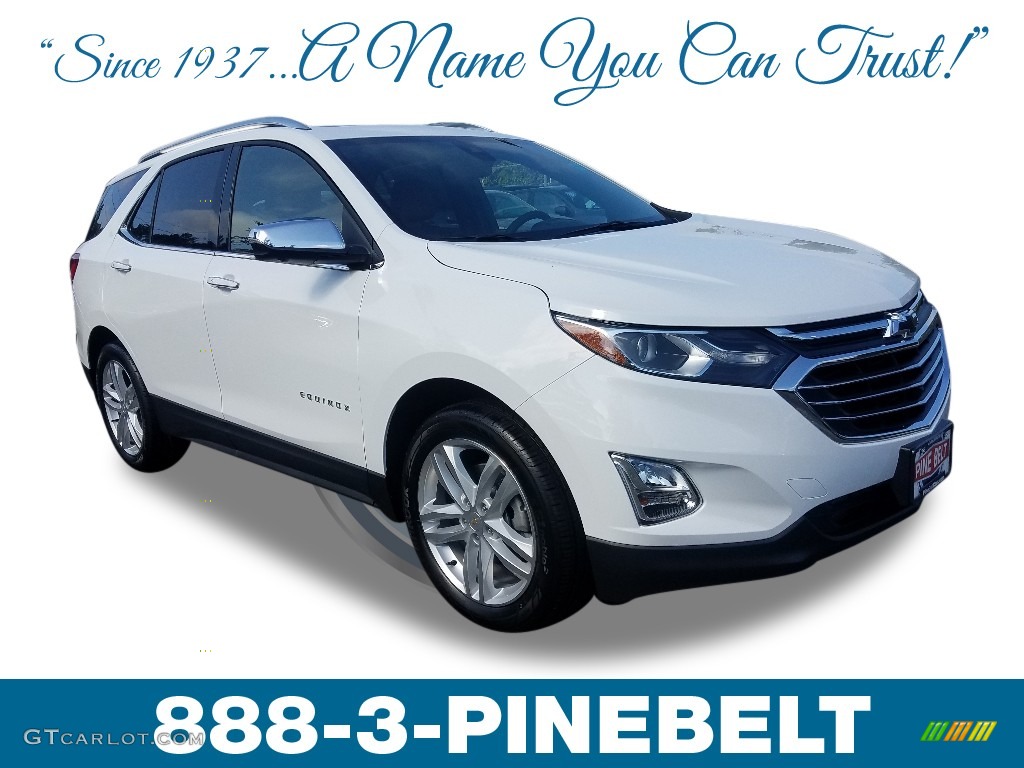 2019 Equinox Premier AWD - Summit White / Jet Black/Brandy photo #1