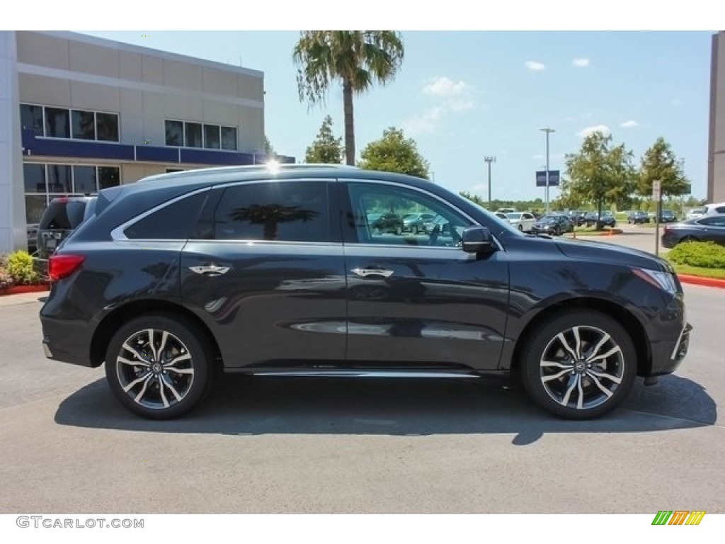 2019 MDX  - Modern Steel Metallic / Ebony photo #8