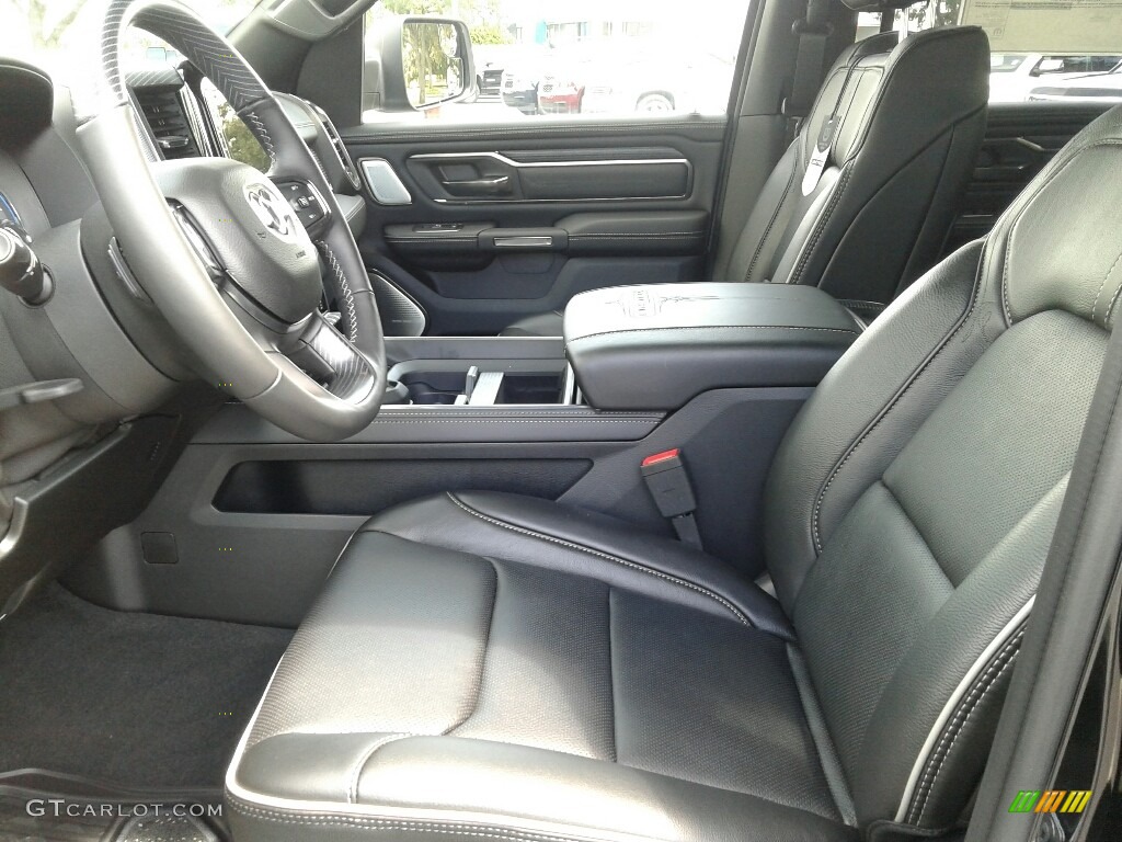 2019 1500 Limited Crew Cab 4x4 - Diamond Black Crystal Pearl / Black photo #9