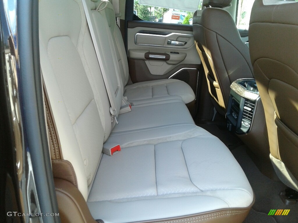 2019 1500 Laramie Quad Cab - Rugged Brown Pearl / Mountain Brown/Light Frost Beige photo #11