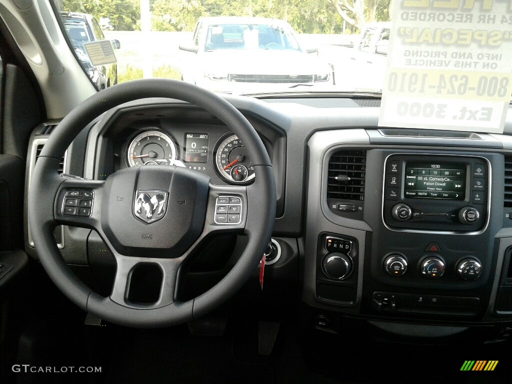 2019 1500 Classic Express Quad Cab - Blue Streak Pearl / Black/Diesel Gray photo #13