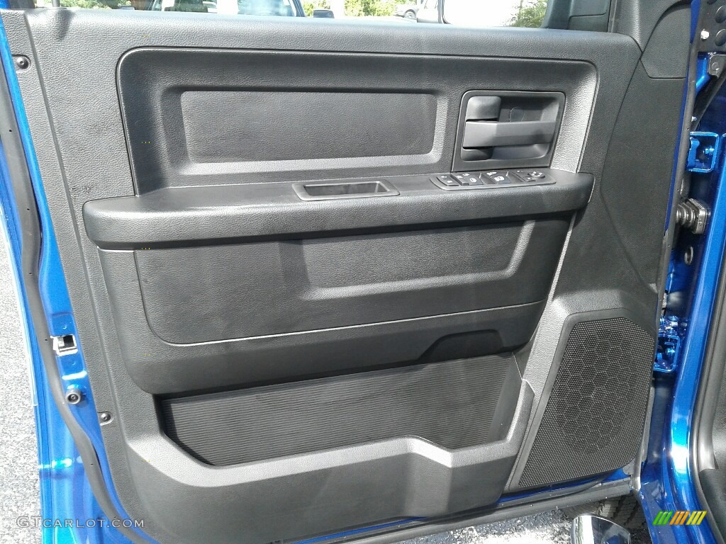 2019 1500 Classic Express Quad Cab - Blue Streak Pearl / Black/Diesel Gray photo #17