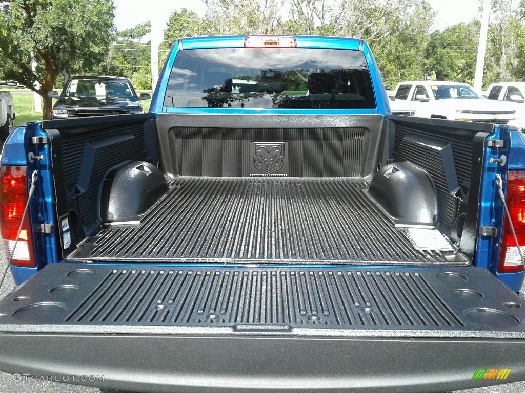 2019 1500 Classic Express Quad Cab - Blue Streak Pearl / Black/Diesel Gray photo #19
