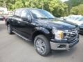 2018 Shadow Black Ford F150 XLT SuperCrew 4x4  photo #3