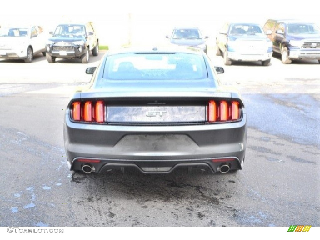 2017 Mustang GT Premium Coupe - Avalanche Gray / Ebony photo #5