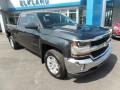 Graphite Metallic - Silverado LD LT Double Cab 4x4 Photo No. 1