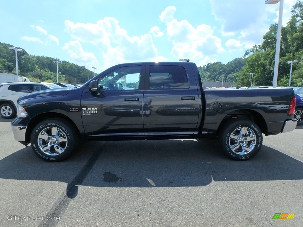 2019 1500 Classic Big Horn Crew Cab 4x4 - Maximum Steel Metallic / Black/Diesel Gray photo #2