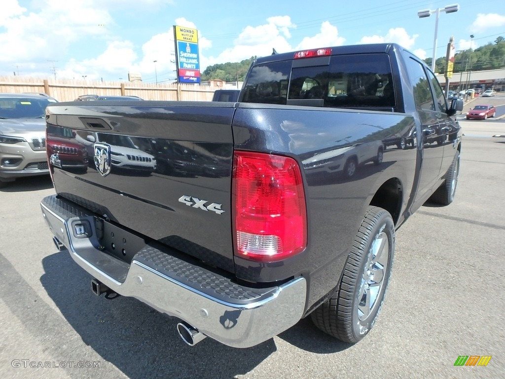 2019 1500 Classic Big Horn Crew Cab 4x4 - Maximum Steel Metallic / Black/Diesel Gray photo #5