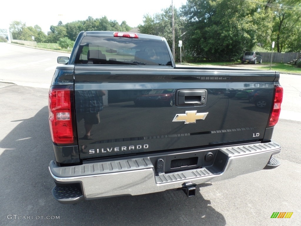 2019 Silverado LD LT Double Cab 4x4 - Graphite Metallic / Jet Black photo #8