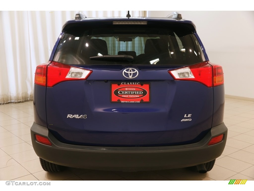 2015 RAV4 LE - Blue Crush Metallic / Black photo #17