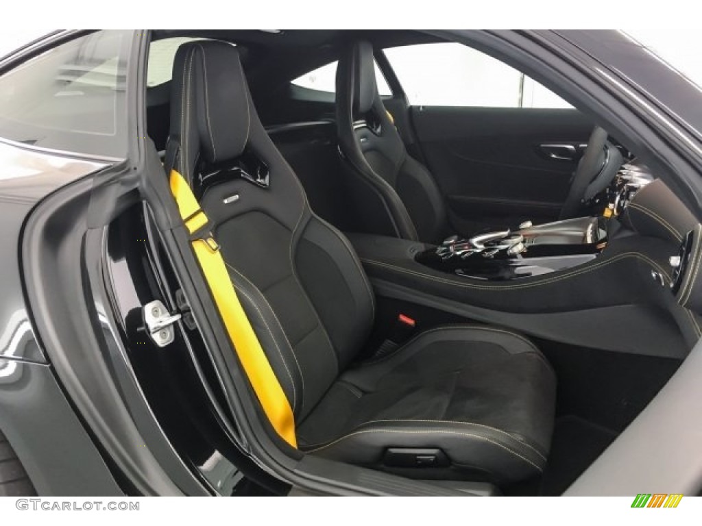 Black w/Dinamica Interior 2018 Mercedes-Benz AMG GT R Coupe Photo #129191234