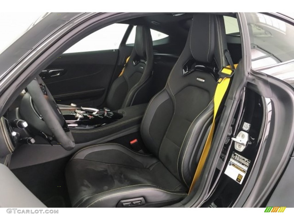 Black w/Dinamica Interior 2018 Mercedes-Benz AMG GT R Coupe Photo #129191357