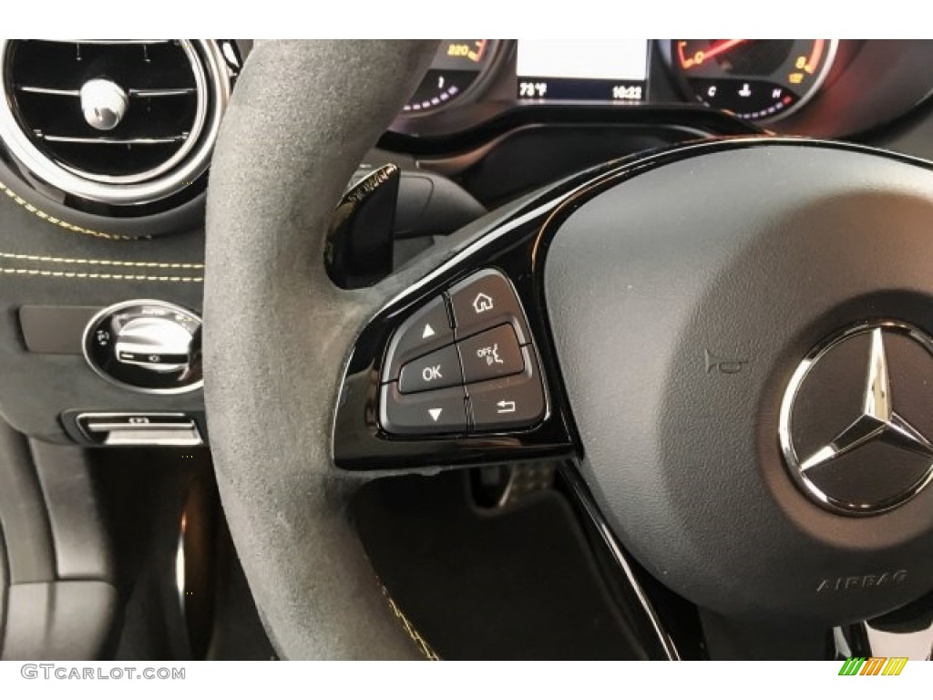 2018 Mercedes-Benz AMG GT R Coupe Black w/Dinamica Steering Wheel Photo #129191435