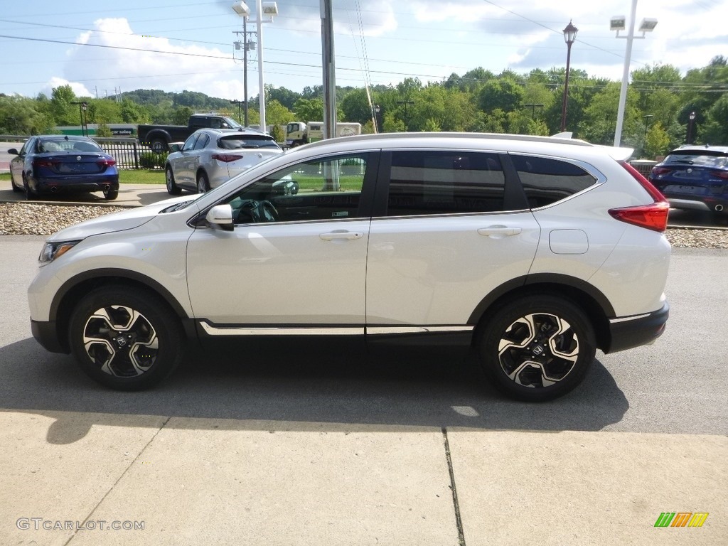 2018 CR-V Touring AWD - White Diamond Pearl / Black photo #6