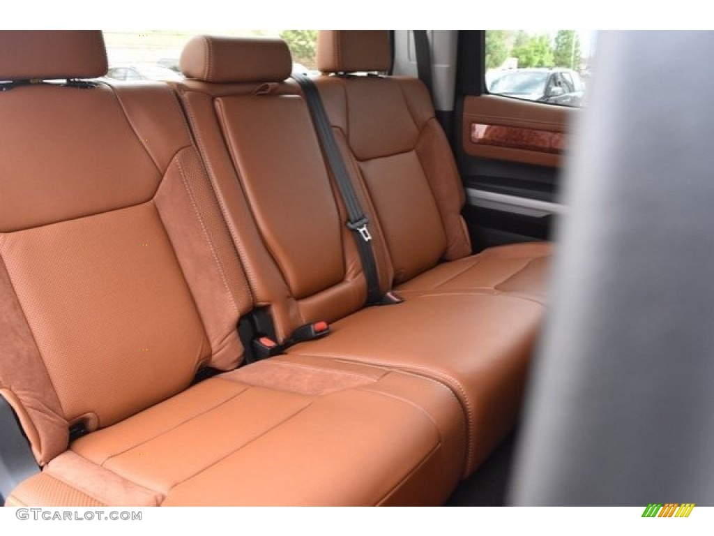 2019 Toyota Tundra 1794 Edition CrewMax 4x4 Rear Seat Photo #129194798