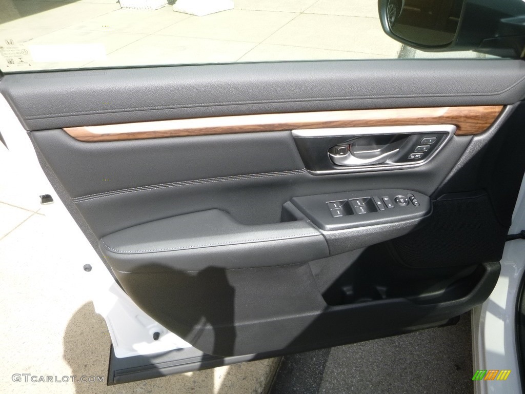 2018 CR-V Touring AWD - White Diamond Pearl / Black photo #14