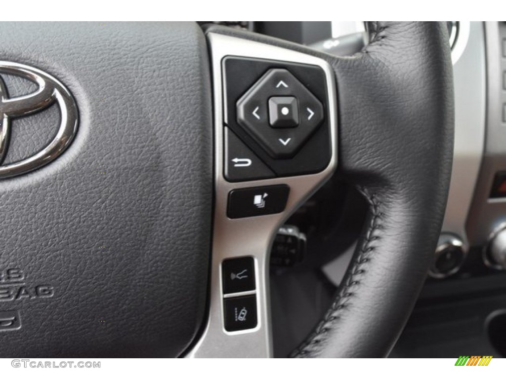 2019 Toyota Tundra 1794 Edition CrewMax 4x4 1794 Edition Premium Brown Steering Wheel Photo #129194951