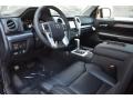 Black 2019 Toyota Tundra Platinum CrewMax 4x4 Interior Color