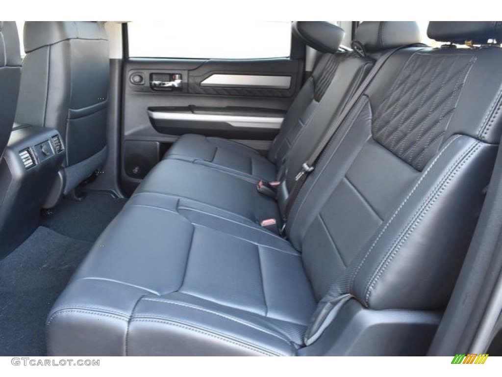 Black Interior 2019 Toyota Tundra Platinum CrewMax 4x4 Photo #129195392