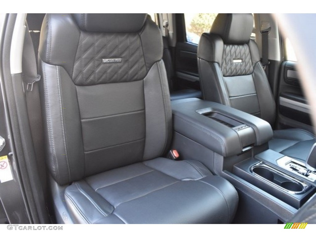 2019 Toyota Tundra Platinum CrewMax 4x4 Front Seat Photo #129195953