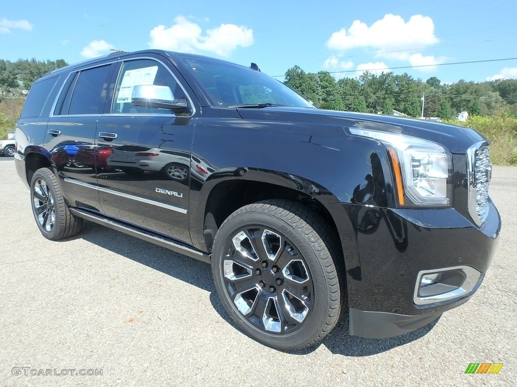 Onyx Black 2019 GMC Yukon Denali 4WD Exterior Photo #129197348