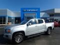 Quicksilver Metallic 2016 GMC Canyon SLE Crew Cab 4x4