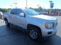 Quicksilver Metallic - Canyon SLE Crew Cab 4x4 Photo No. 10