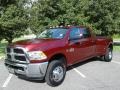 Delmonico Red Pearl - 3500 Tradesman Crew Cab 4x4 Dual Rear Wheel Photo No. 2