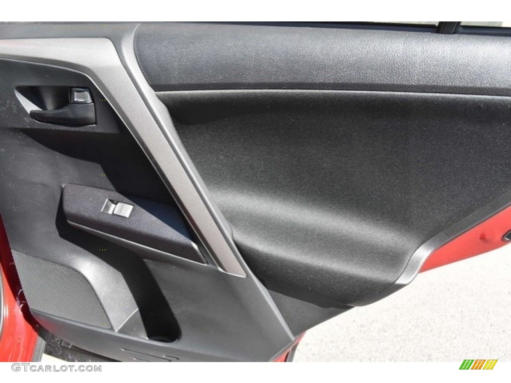 2018 RAV4 LE - Ruby Flare Pearl / Black photo #22