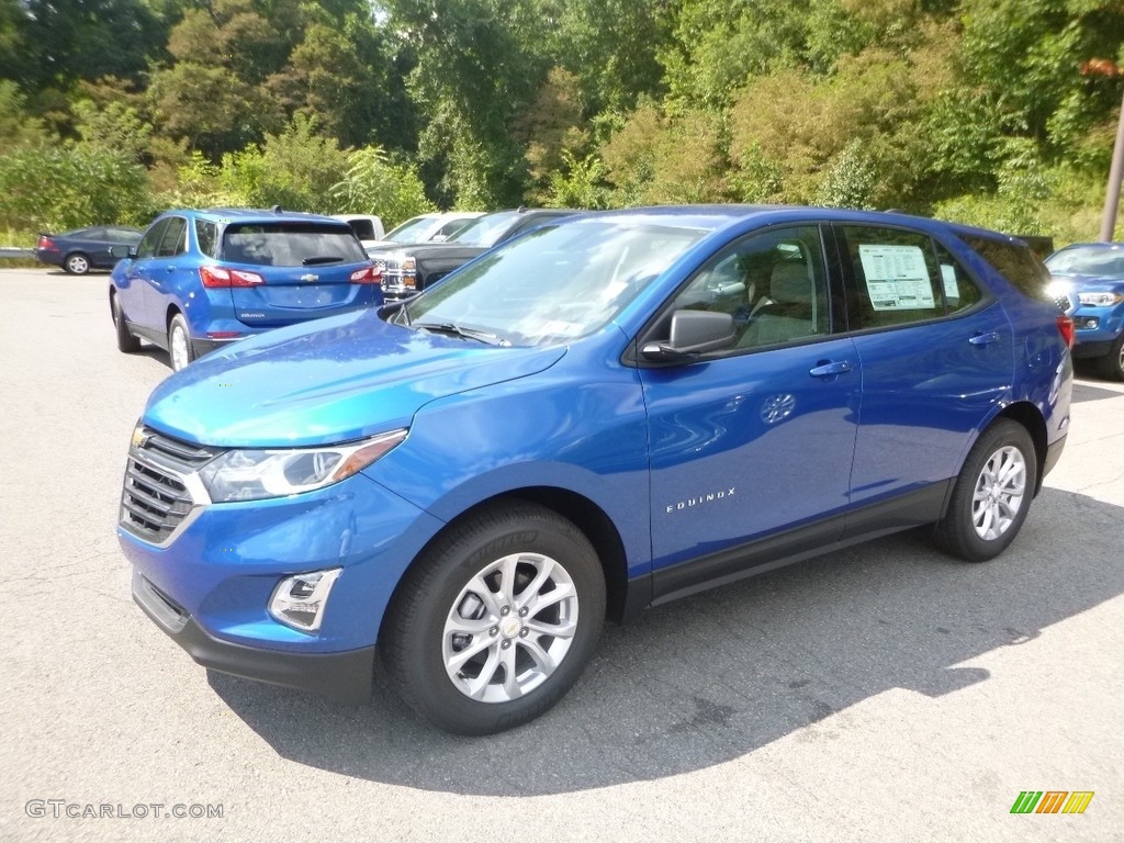 2019 Equinox LS - Kinetic Blue Metallic / Medium Ash Gray photo #1