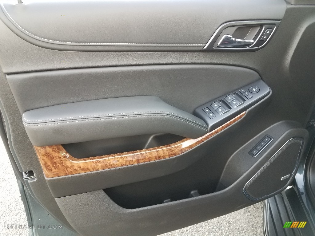 2019 Chevrolet Suburban Premier 4WD Jet Black Door Panel Photo #129203393