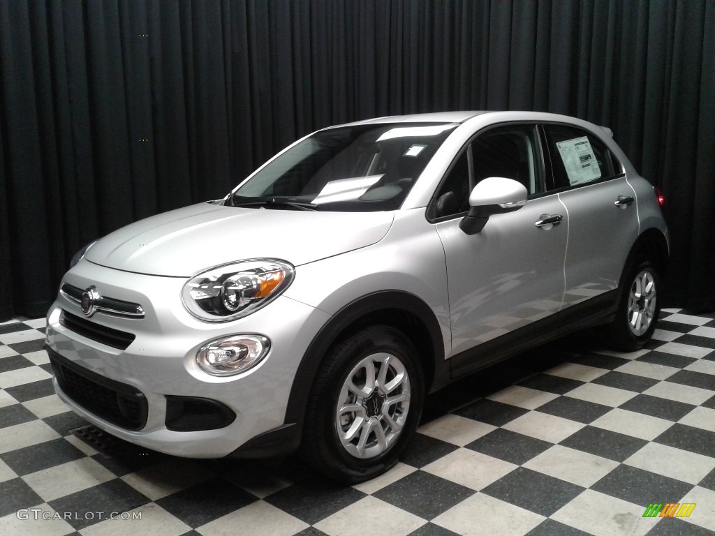 Grigio Argento (Silver Metallic) 2018 Fiat 500X Pop Exterior Photo #129204131