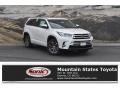 2018 Blizzard White Pearl Toyota Highlander SE AWD  photo #1