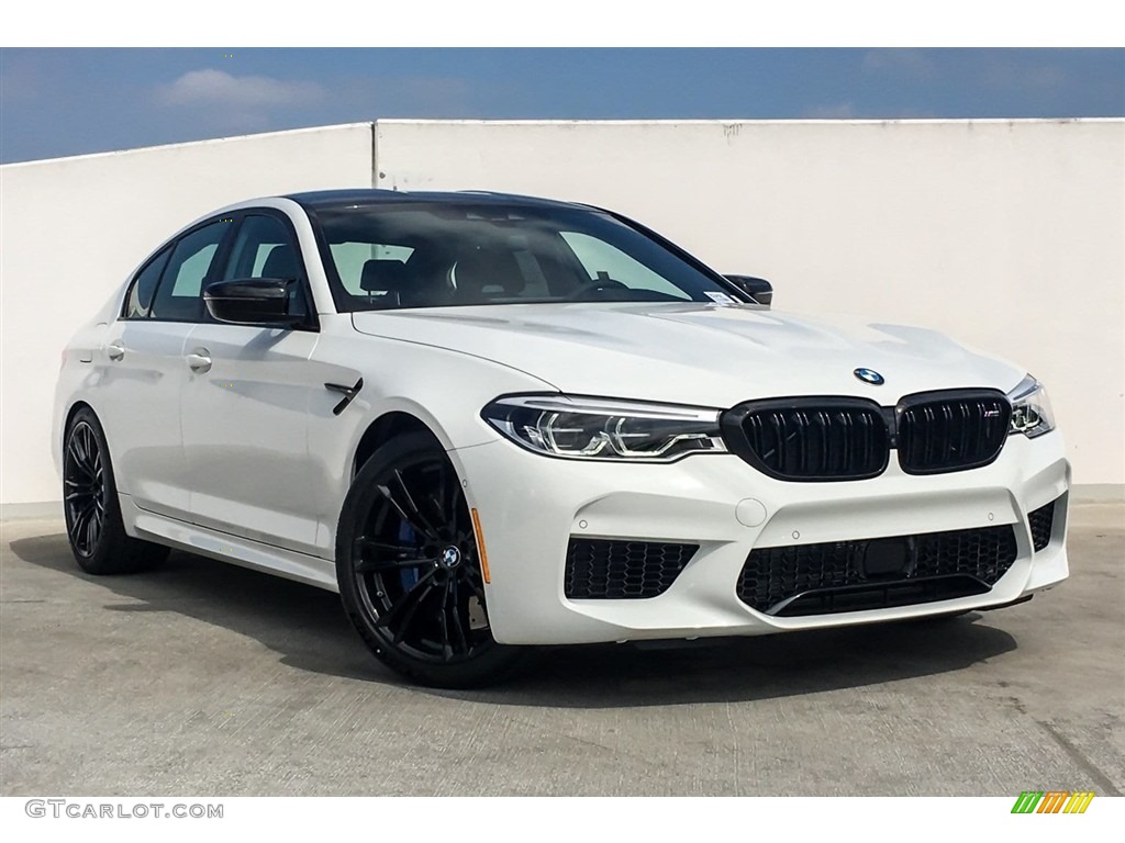 Alpine White 2019 BMW M5 Competition Exterior Photo #129204779