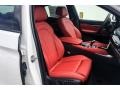 Coral Red/Black Front Seat Photo for 2019 BMW X6 #129204893
