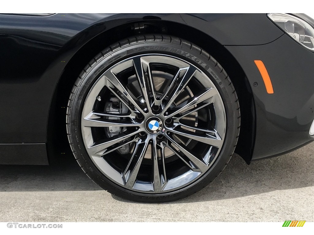 2018 6 Series 640i Gran Coupe - Jet Black / Vermilion Red photo #9