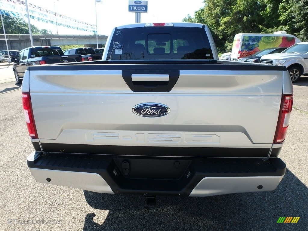 2018 F150 XLT SuperCrew 4x4 - Ingot Silver / Special Edition Black/Red photo #4