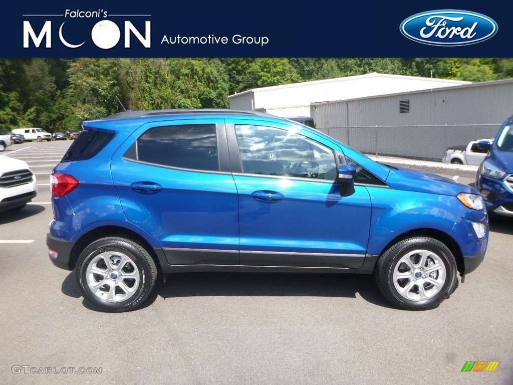 Blue Candy Ford EcoSport