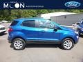 2018 Blue Candy Ford EcoSport SE 4WD  photo #1