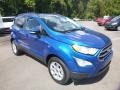 2018 Blue Candy Ford EcoSport SE 4WD  photo #3