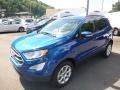 2018 Blue Candy Ford EcoSport SE 4WD  photo #5