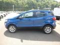 2018 Blue Candy Ford EcoSport SE 4WD  photo #6