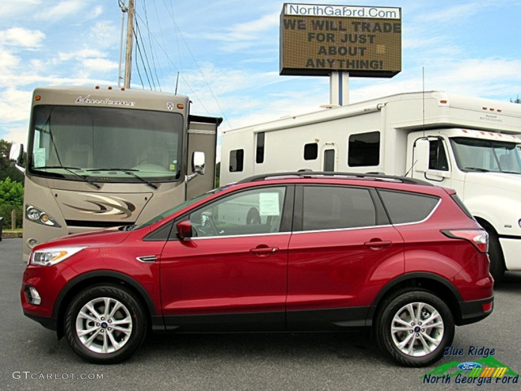 2018 Escape SEL - Ruby Red / Charcoal Black photo #2