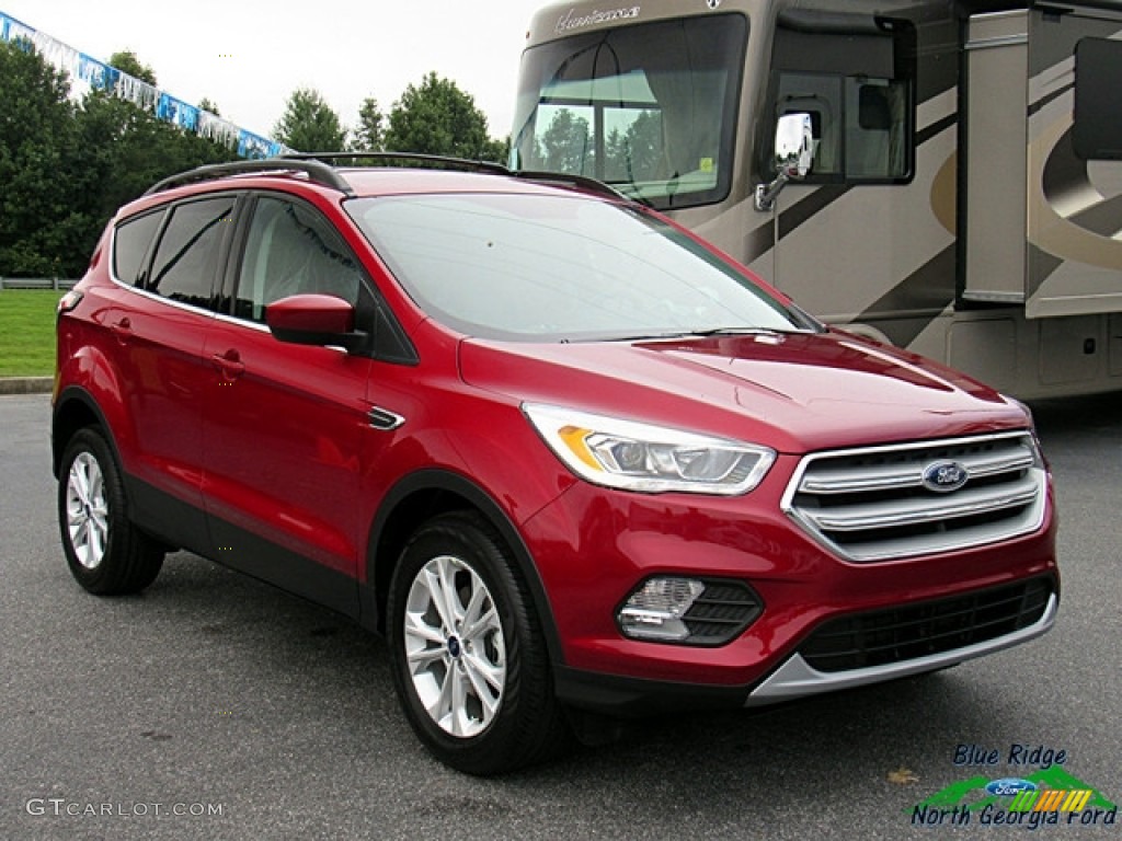 2018 Escape SEL - Ruby Red / Charcoal Black photo #8