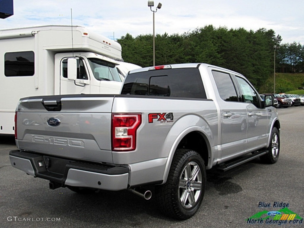 2018 F150 XLT SuperCrew 4x4 - Ingot Silver / Black photo #5