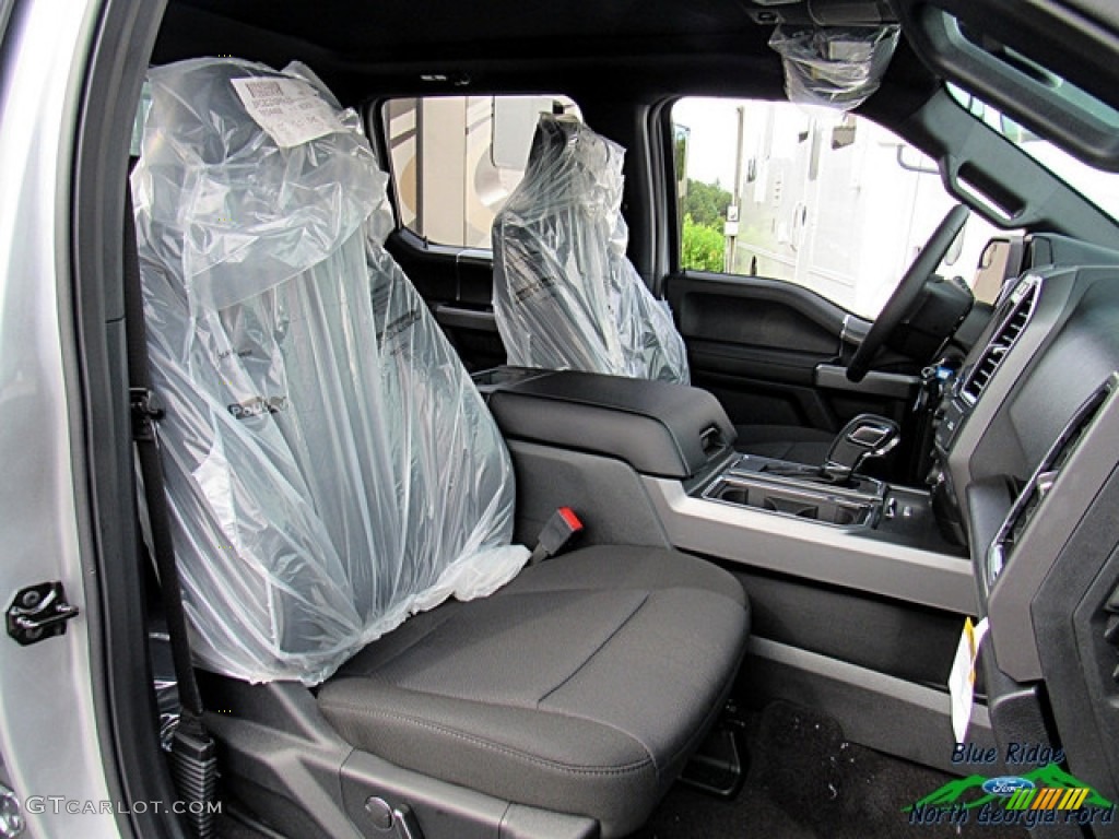 2018 F150 XLT SuperCrew 4x4 - Ingot Silver / Black photo #11